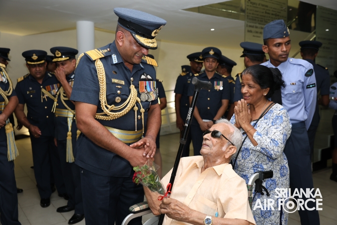 SLAF FALLEN WAR HEROES HONOURED AT THE WAR HEROES MONUMENT SLAF TRADE TRAINING SCHOOL, EKALA